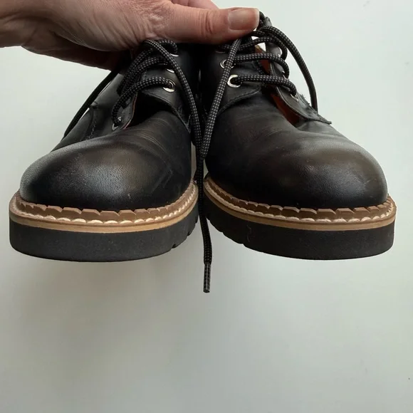 Pikolinos Women's Leather Vicar Oxford Shoes Black Size EU 39, US 8.5 - Picture 2 of 14